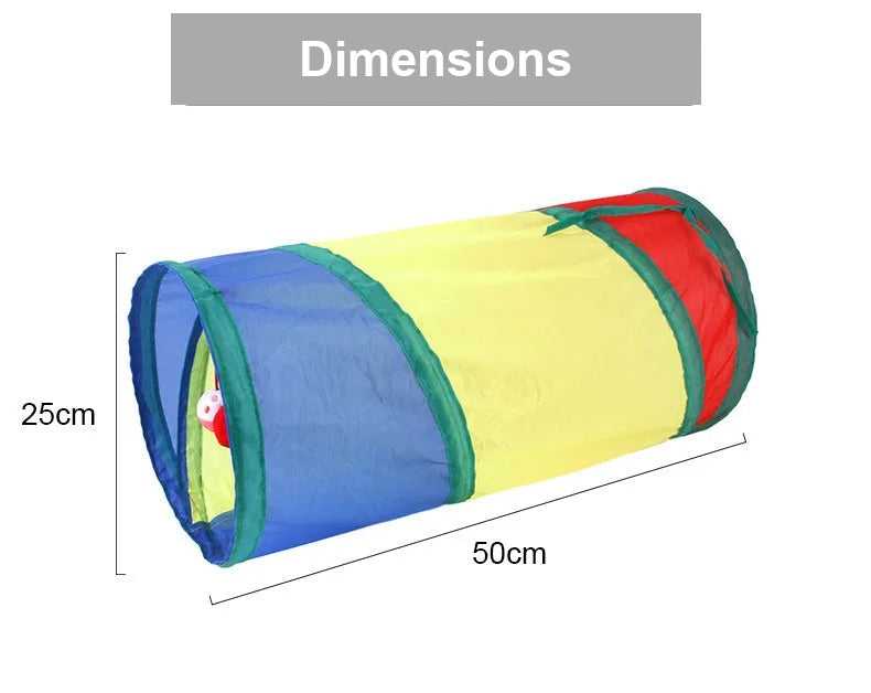 Dimensions du tunnel pour chat