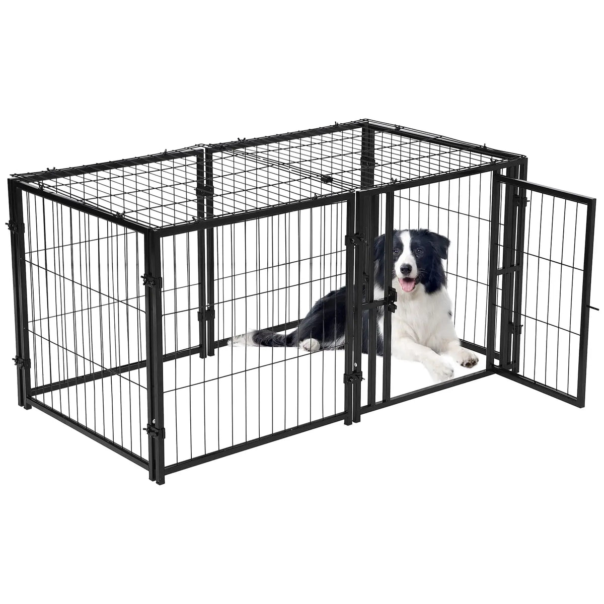 Cage pliable pour chien – 122 × 61 × 61 cm