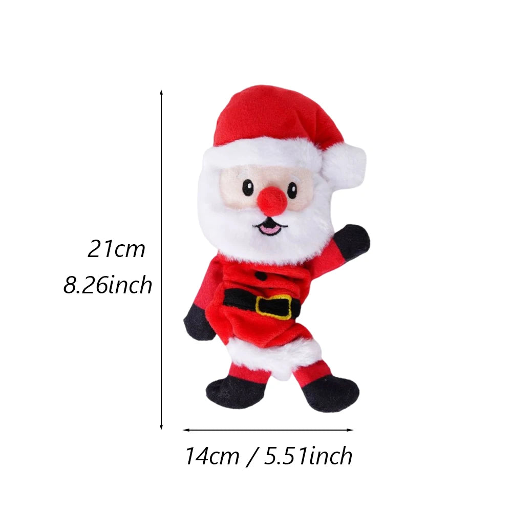 Peluche sonore de Noël pour chien