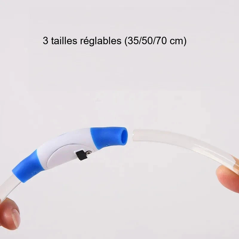 Collier LED rechargeable – 3 modes