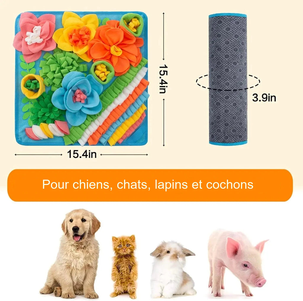 Tapis de recherche pour chien et chat