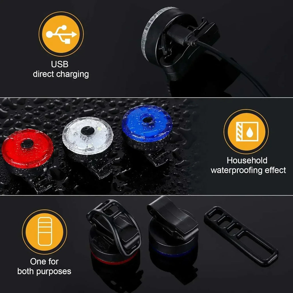 Lumière LED rechargeable pour collier