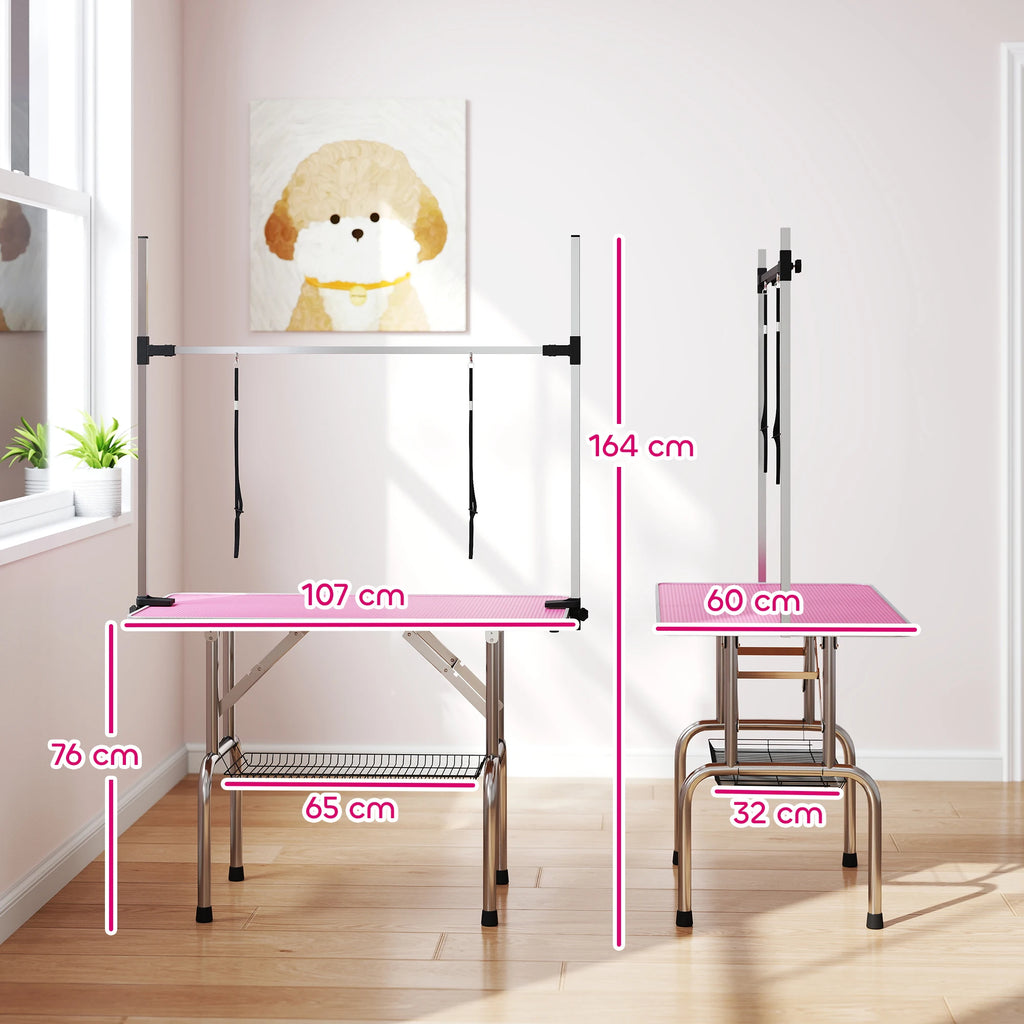 Table de toilettage PawHut – 107 × 60 cm