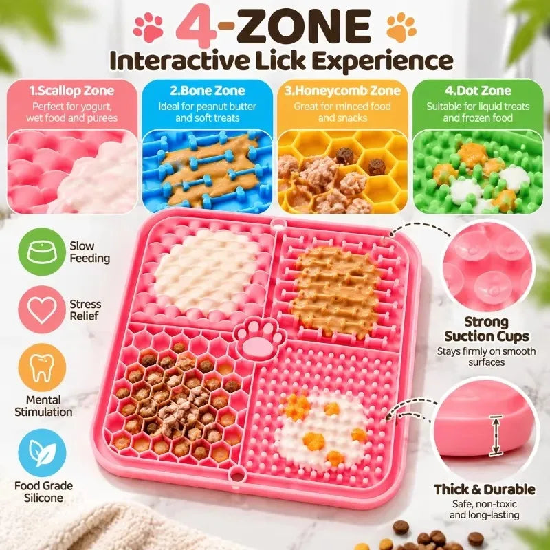 Tapis de léchage en silicone – 15,5 cm