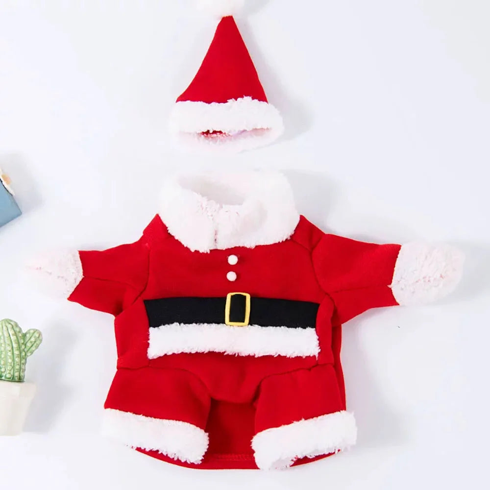 Combinaison de Père Noël pour chien et chat