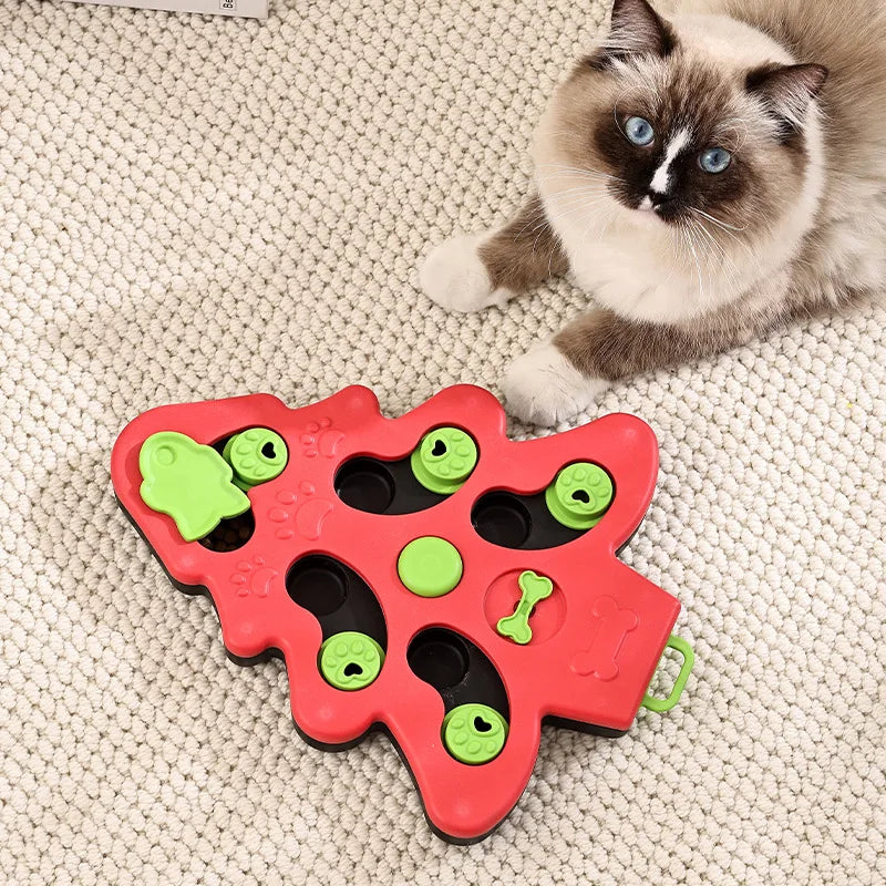 Gamelle anti-glouton pour chien et chat