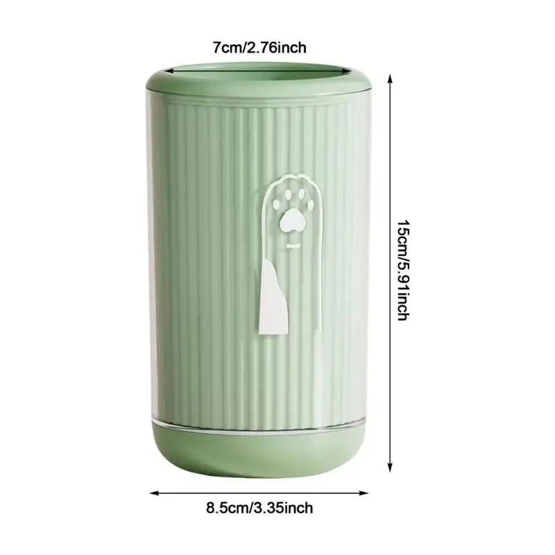 Nettoyeur de pattes en inox – Chien et chat