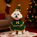 Cape et bonnet de Noël pour chien et chat