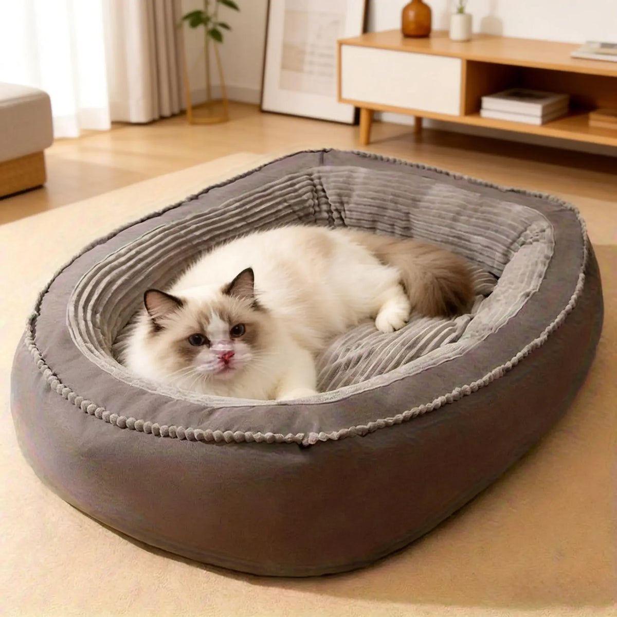 Panier moelleux pour chien – Rebords rembourrés