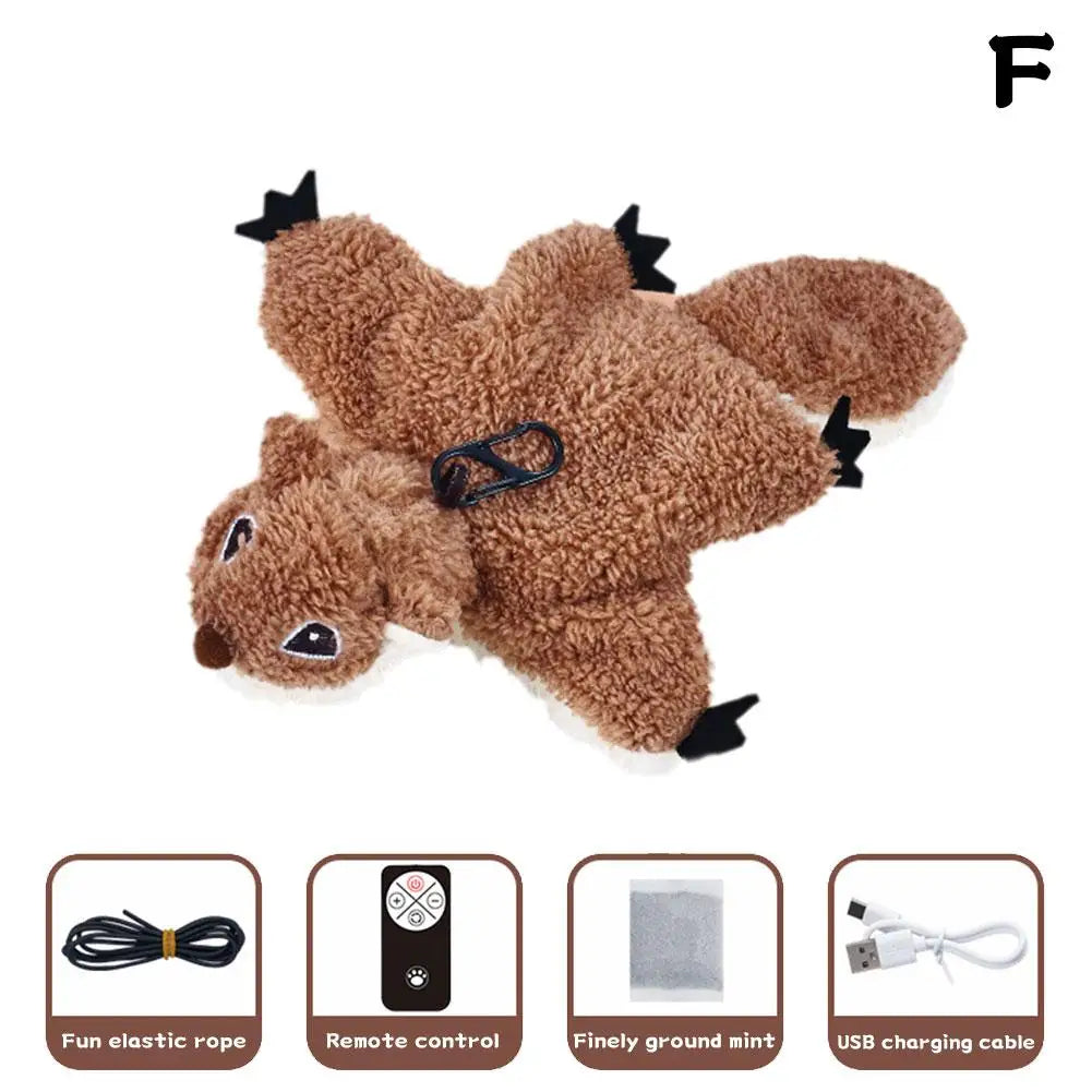 Oiseau télécommandé rechargeable pour chat