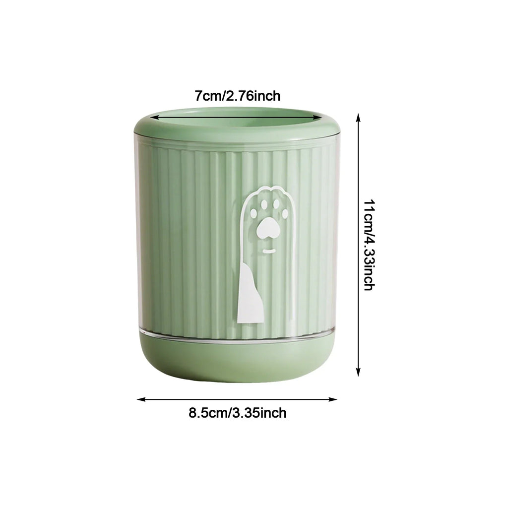 Gobelet nettoyant compact pour pattes
