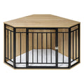 Cage d’angle EUGAD pour chien