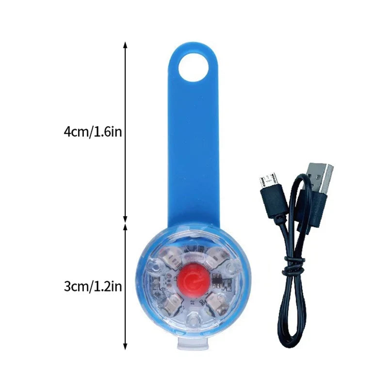 Lumière LED rechargeable pour collier