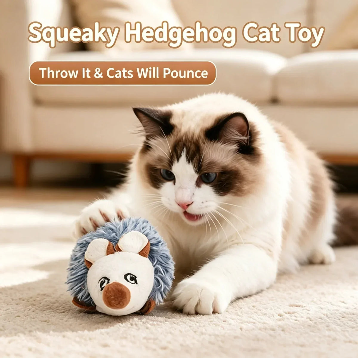 Jouets en peluche pour chat – Modèles au choix