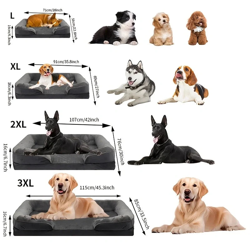 Canapé pour chien – Housse lavable