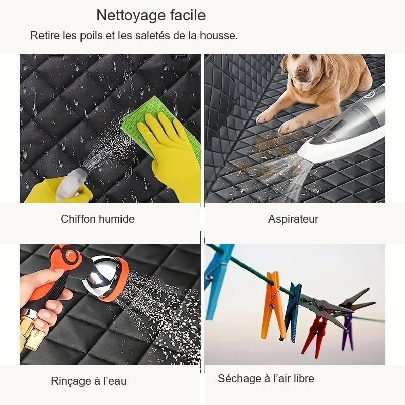 Nettoyage facile avec chiffon, aspirateur, rinçage ou séchage à l’air