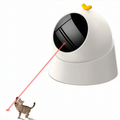 Jouet laser automatique pour chat, accompagné d’un chat, sans logo de marque