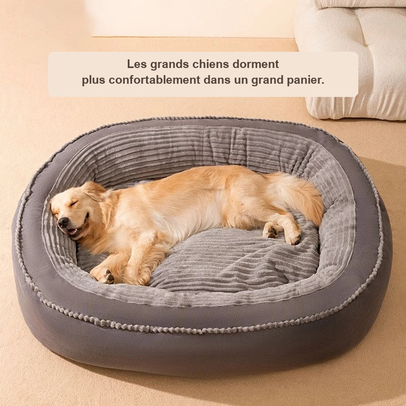 Panier pour grand chien, couchage confortable