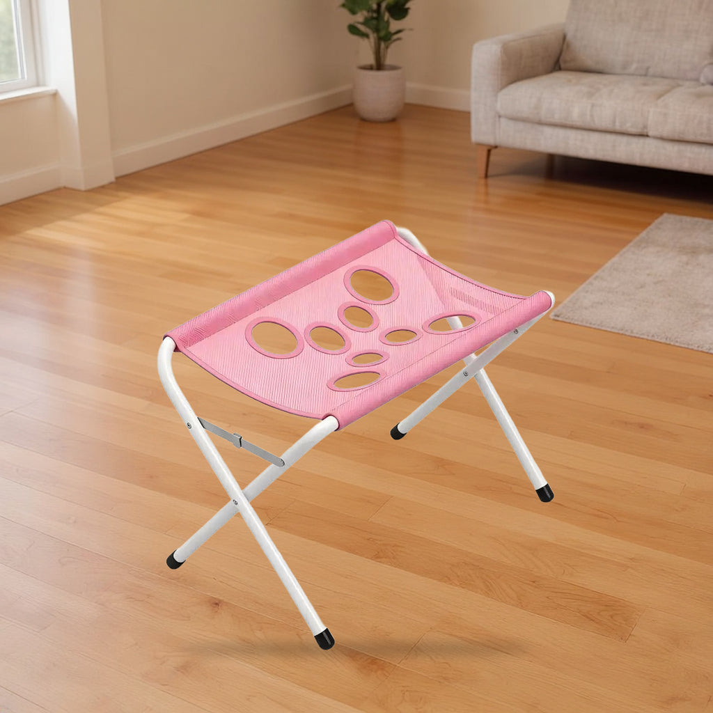 Table de toilettage pliante pour chien avec surface antidérapante