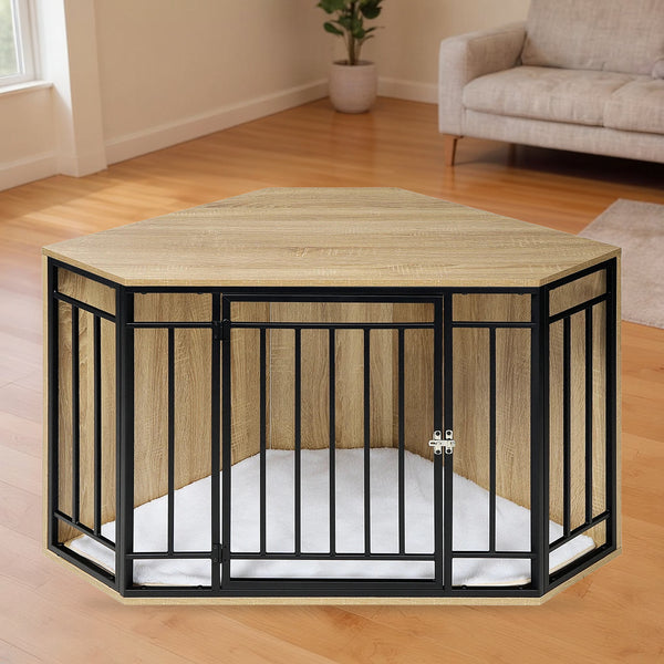 Cage d’angle EUGAD pour chien