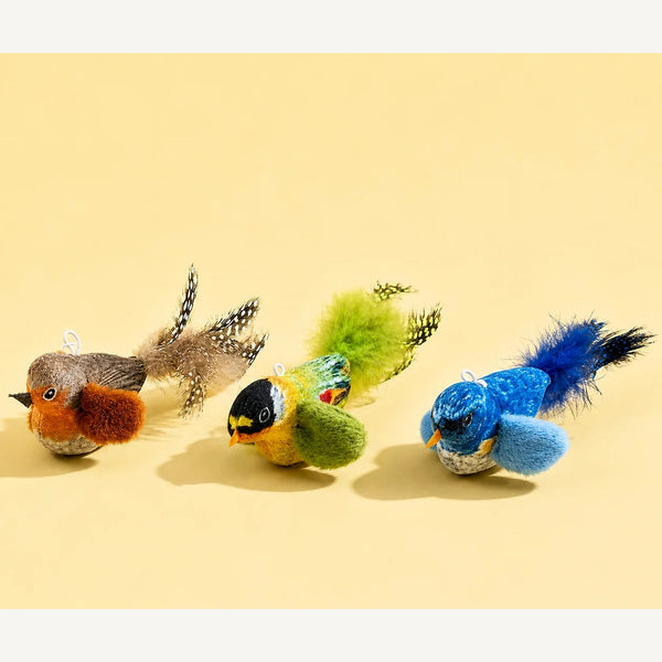 Oiseau électronique pour chat – Gazouillis