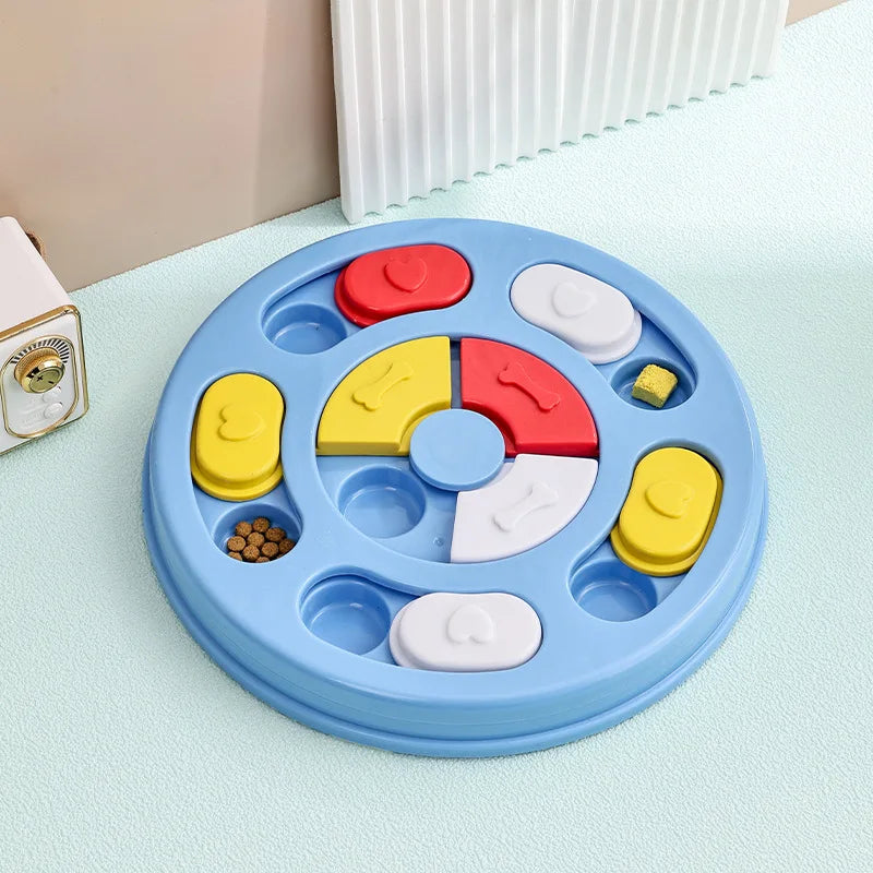 Gamelle anti-glouton interactive pour chien et chat