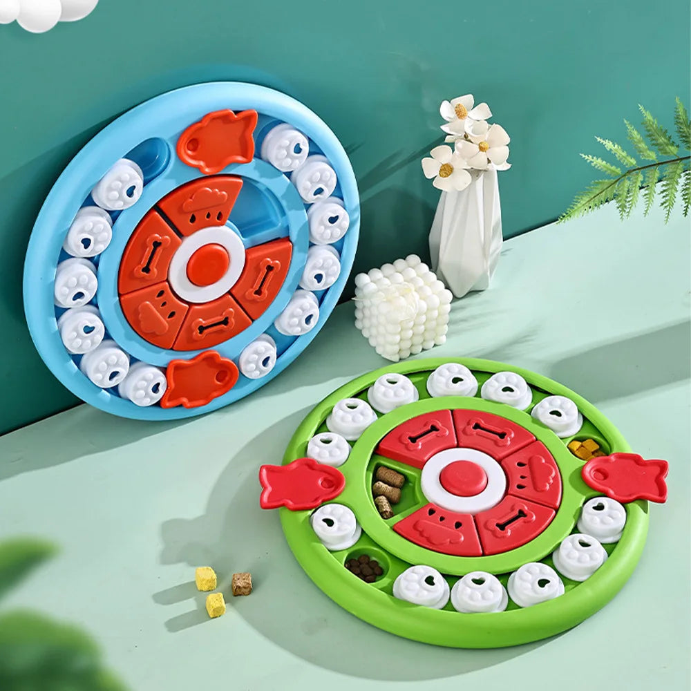 Gamelle anti-glouton interactive pour chien et chat
