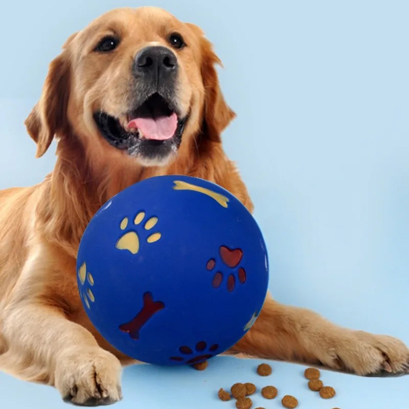 Balle distributrice de friandises pour chien et chat