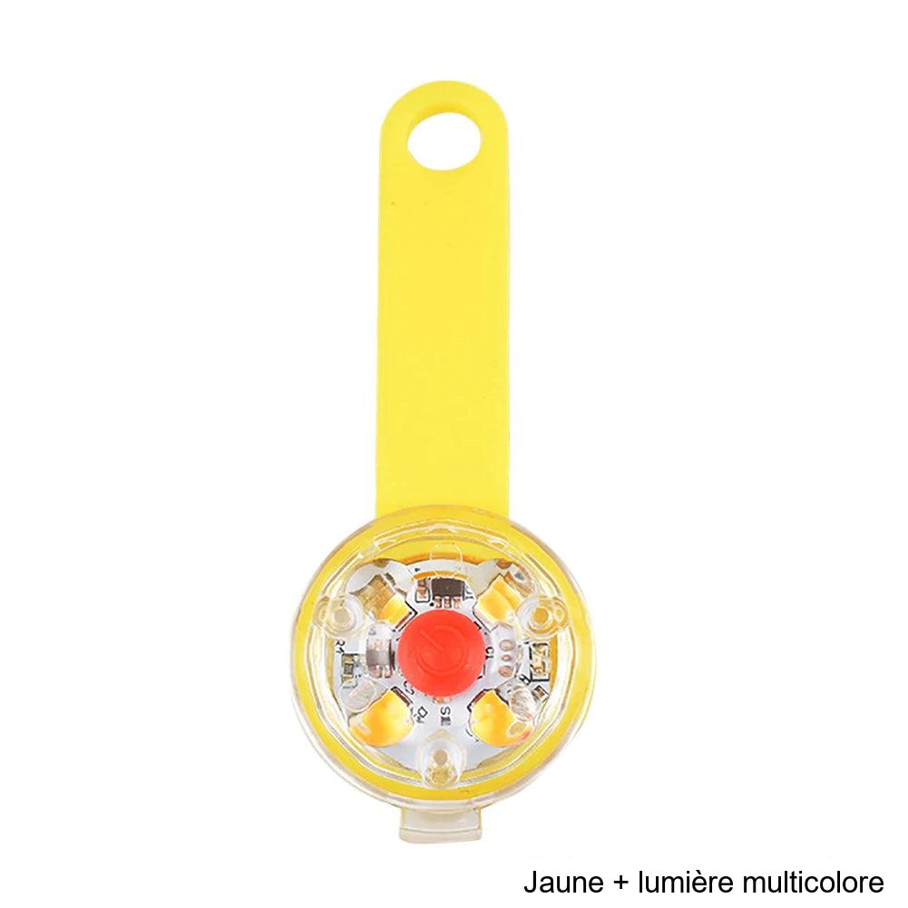 Pendentif LED rechargeable pour collier de chien et chat