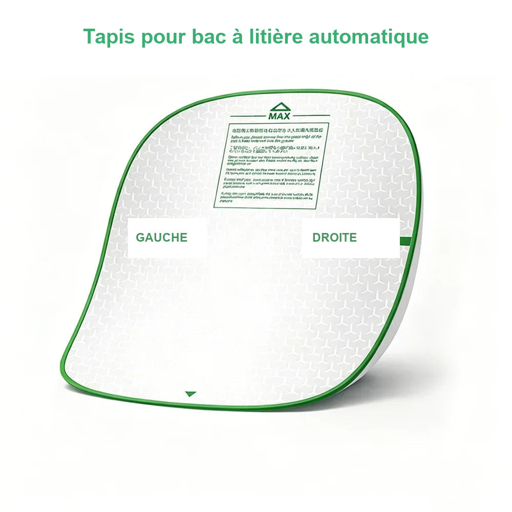 Visuel en français du tapis de litière pour chat – vue 5